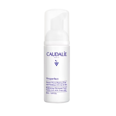 Espuma Facial Iluminadora Caudalie Micropeel Vinoperfect